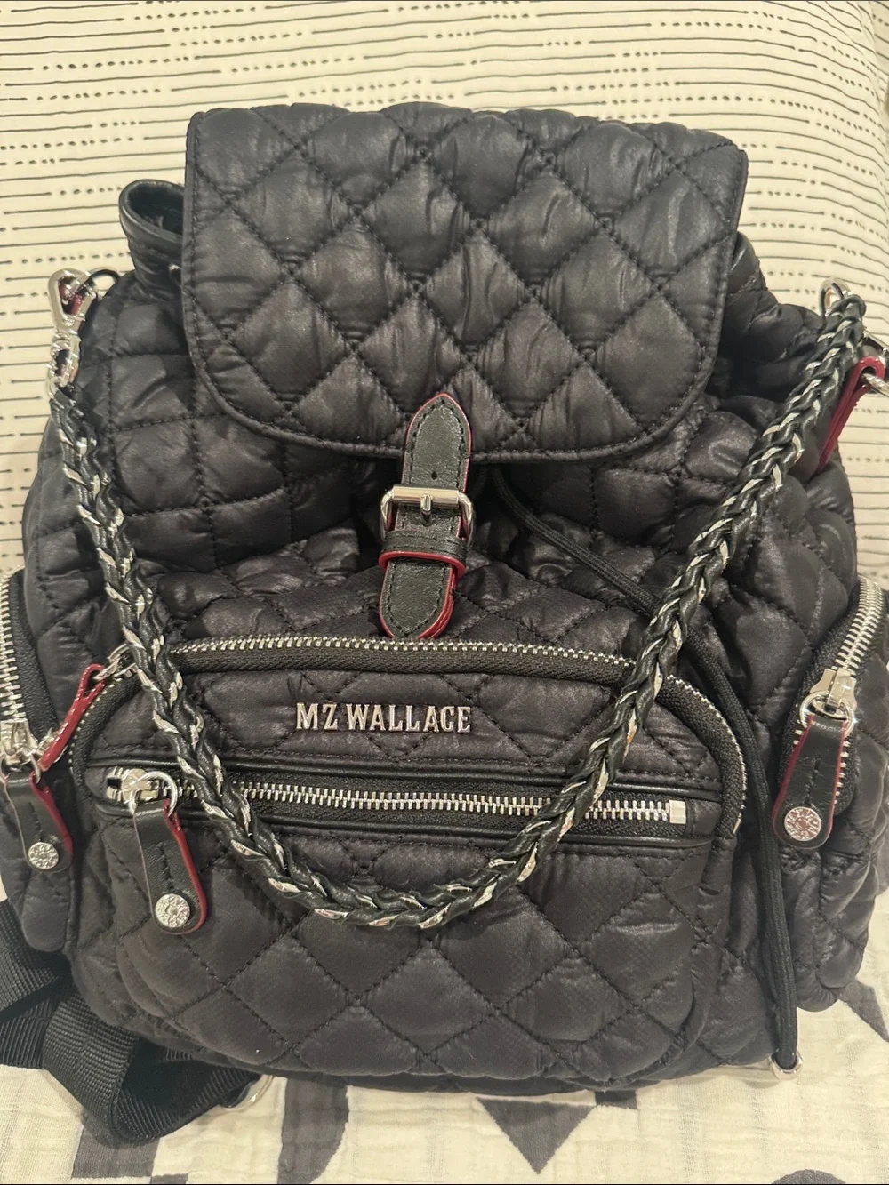 Almost new! MZ Wallace mini Crosby backpack
